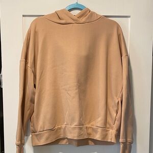 Fabletics Peach/Tan Oversized Hoodie